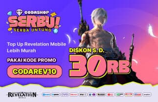 Top Up Reevelation Mobile DISKON s.d. 30 Ribu